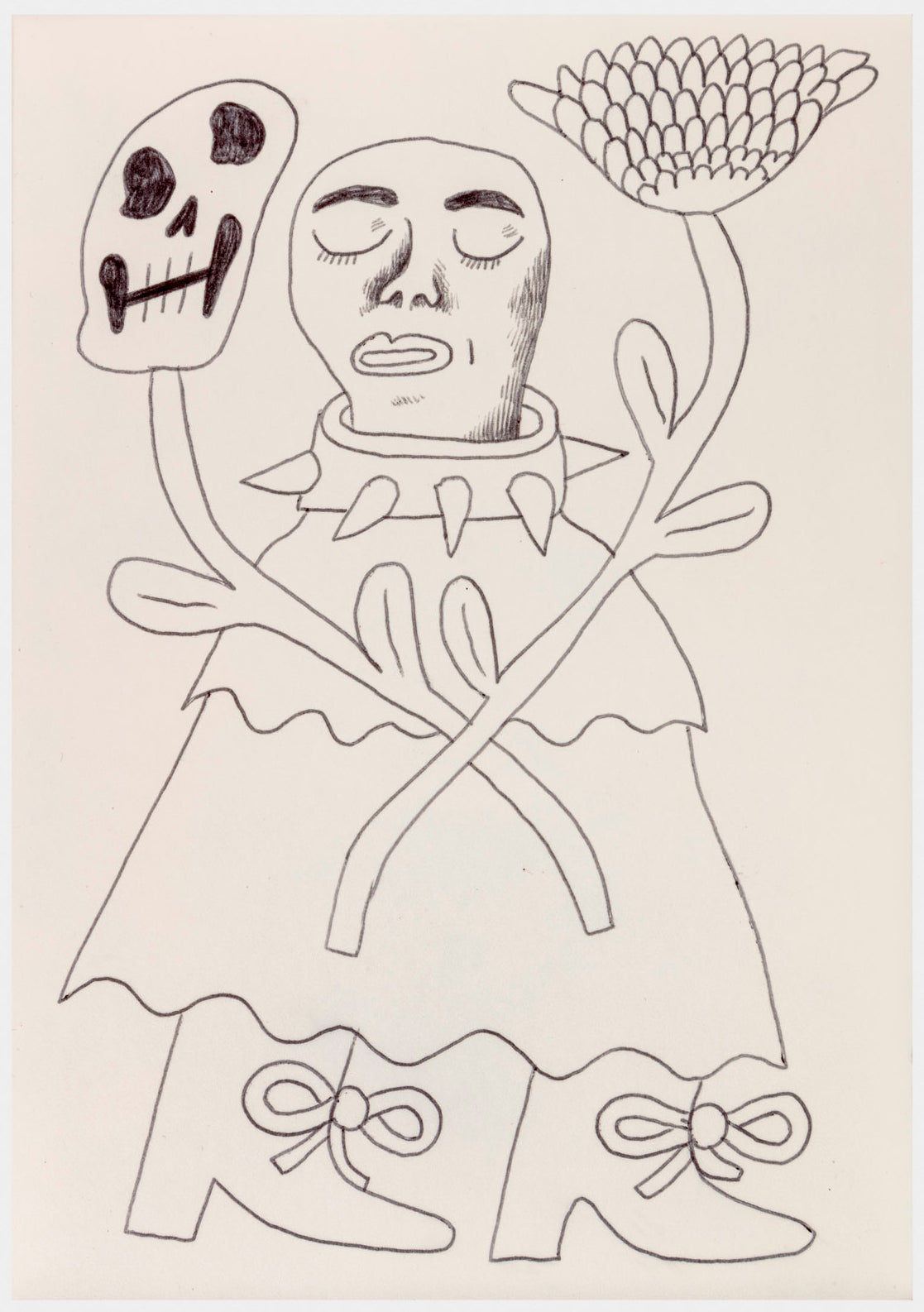 055 - "Dreaming of the Fifth Season" Drawing by Jim Mooijekind