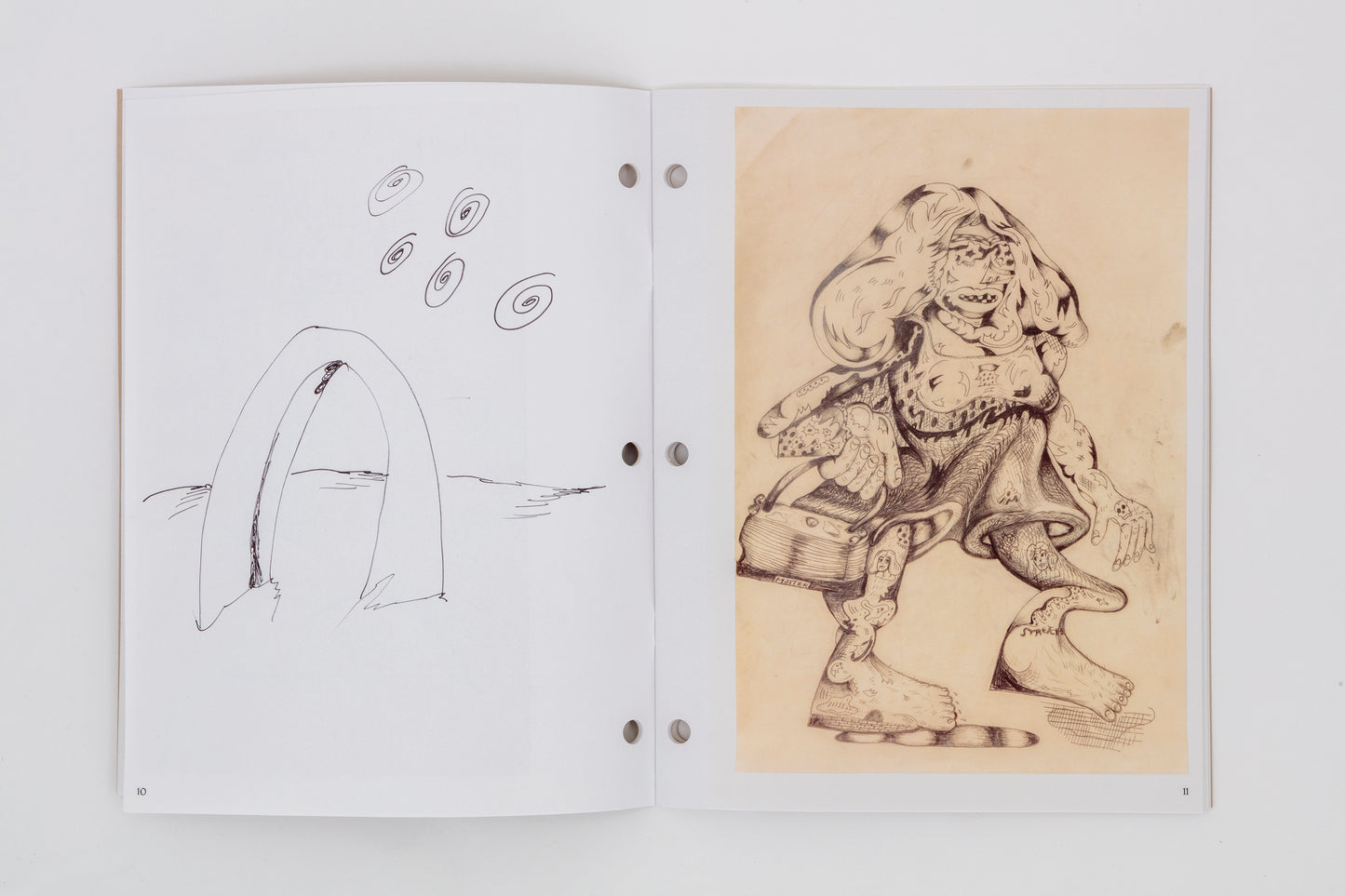 Darius Airo “Casual Banter” zine #s 1-50 (w/drawings)