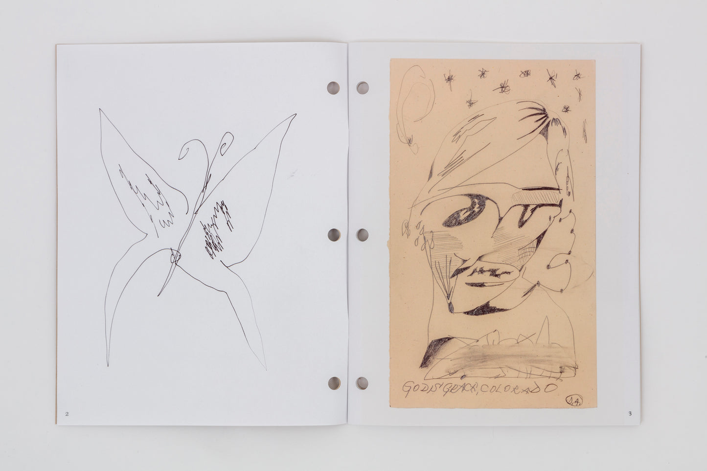 Darius Airo “Casual Banter” zine #s 1-50 (w/drawings)