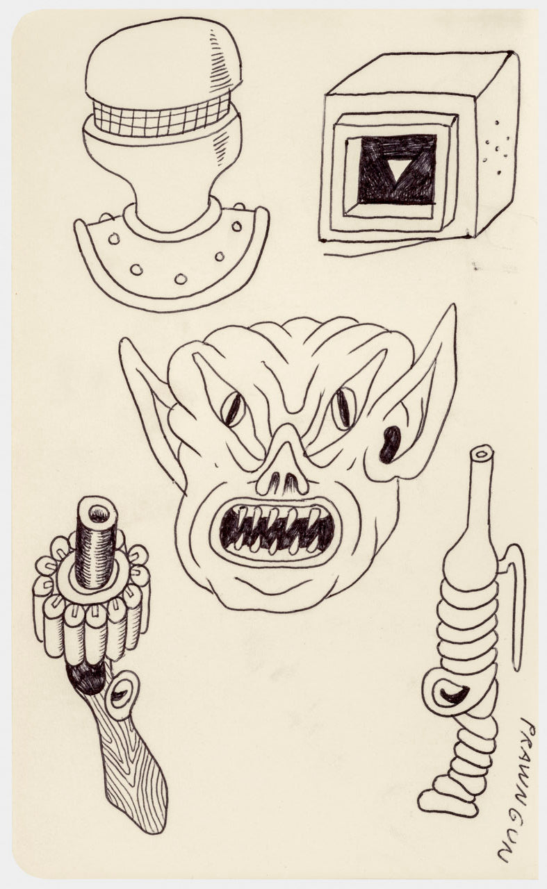 090 - "Sci-Fi Elements" Drawing by Jim Mooijekind