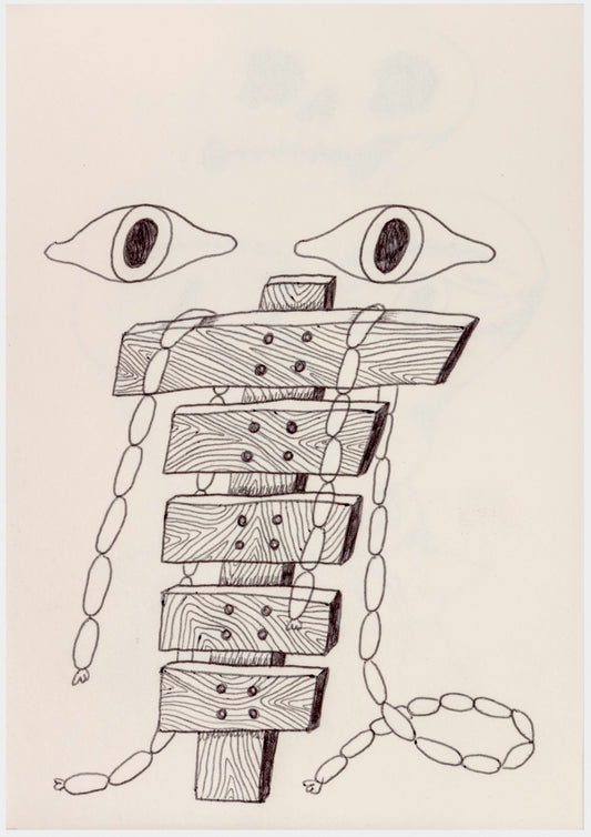 045 - Study for "The Hague 1672" Drawing by Jim Mooijekind