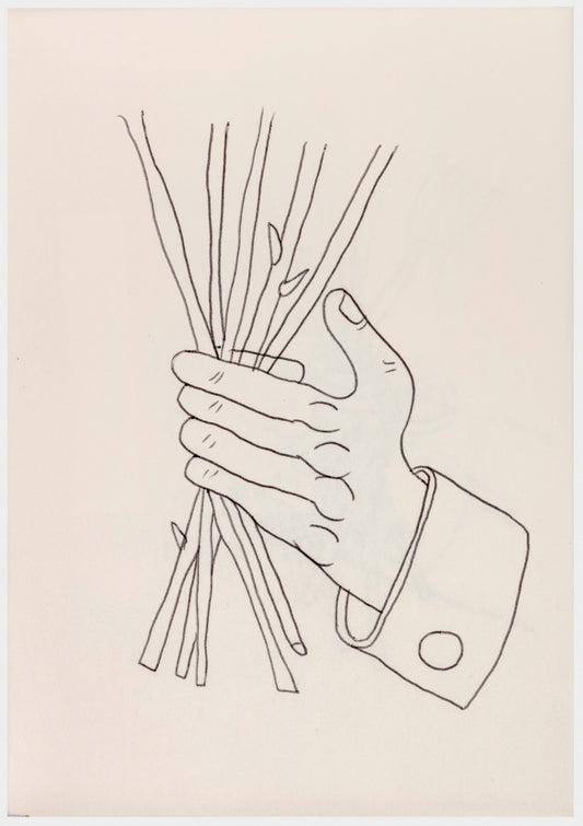 062 - "Study of Flowers III" Drawing by Jim Mooijekind