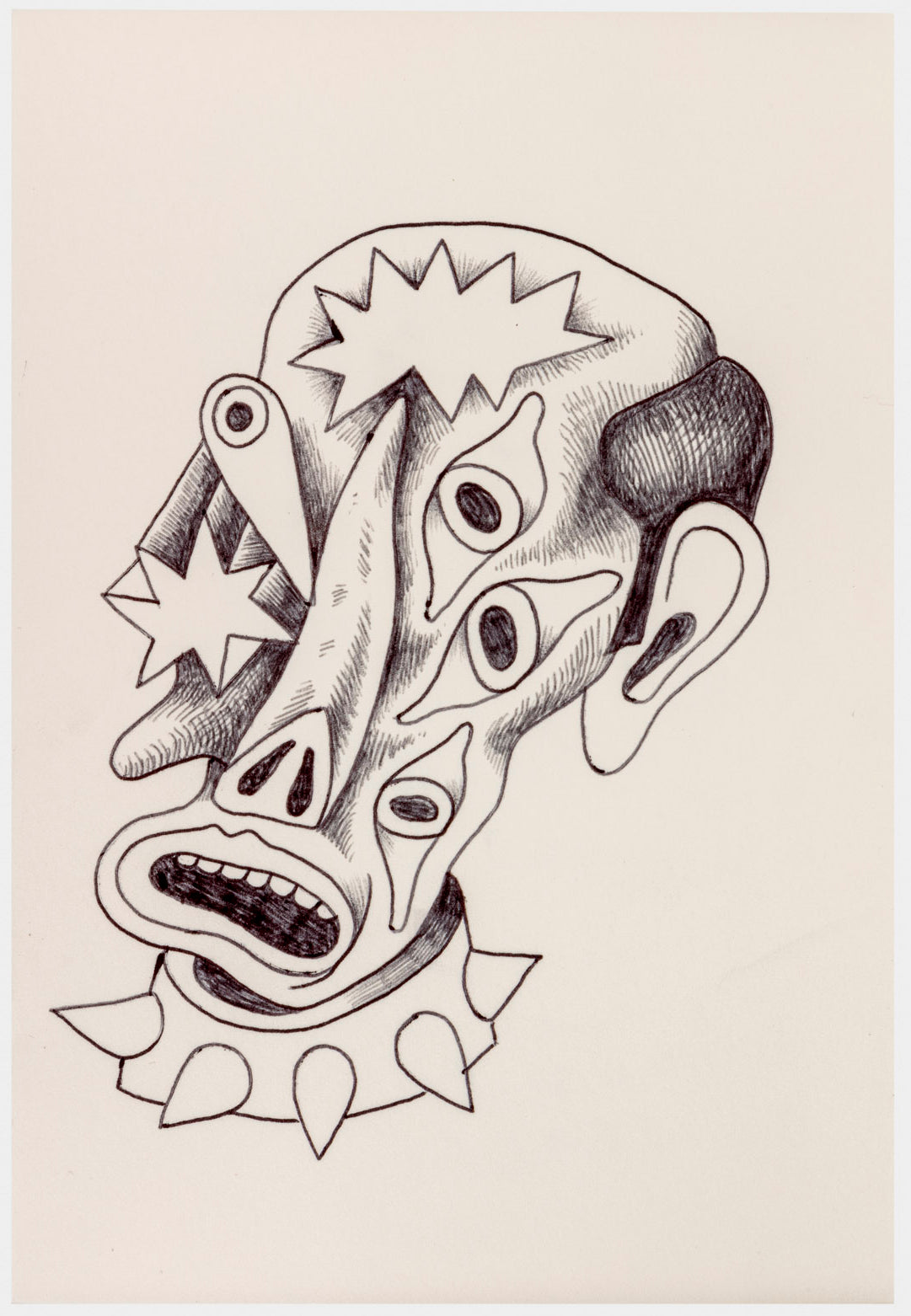 059 - "Untitled" Drawing by Jim Mooijekind