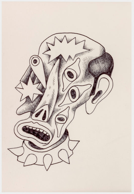 059 - "Untitled" Drawing by Jim Mooijekind