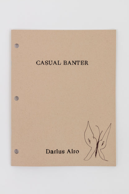 Darius Airo “Casual Banter” zine #s 1-50 (w/drawings)