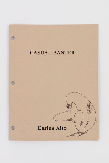 Darius Airo “Casual Banter” zine #s 1-50 (w/drawings)
