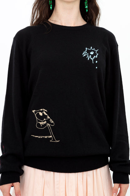 Blanket of My Heart Sweater - Darius Airo X Jules Blackbird