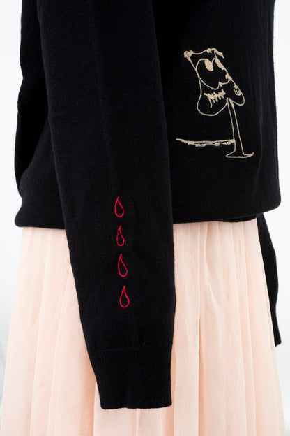 Blanket of My Heart Sweater - Darius Airo X Jules Blackbird