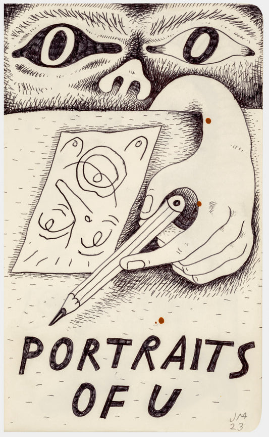 084 - "Portraits of U" Drawing by Jim Mooijekind