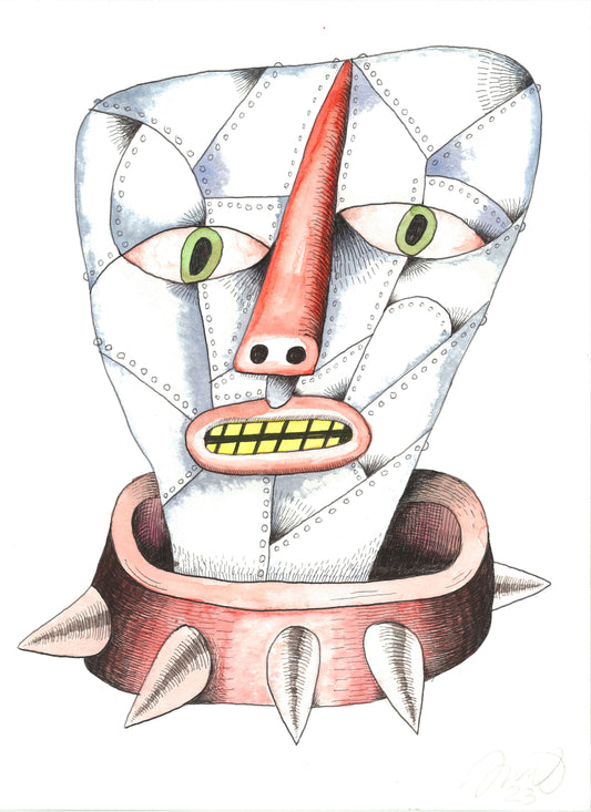 037 - "Strength Through Disappointment" Watercolor Painting by Jim Mooijekind